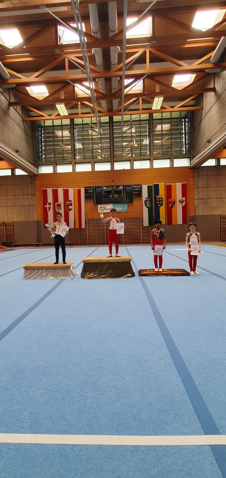 Intensives Pfingstwochenende für unsere Kunstturner