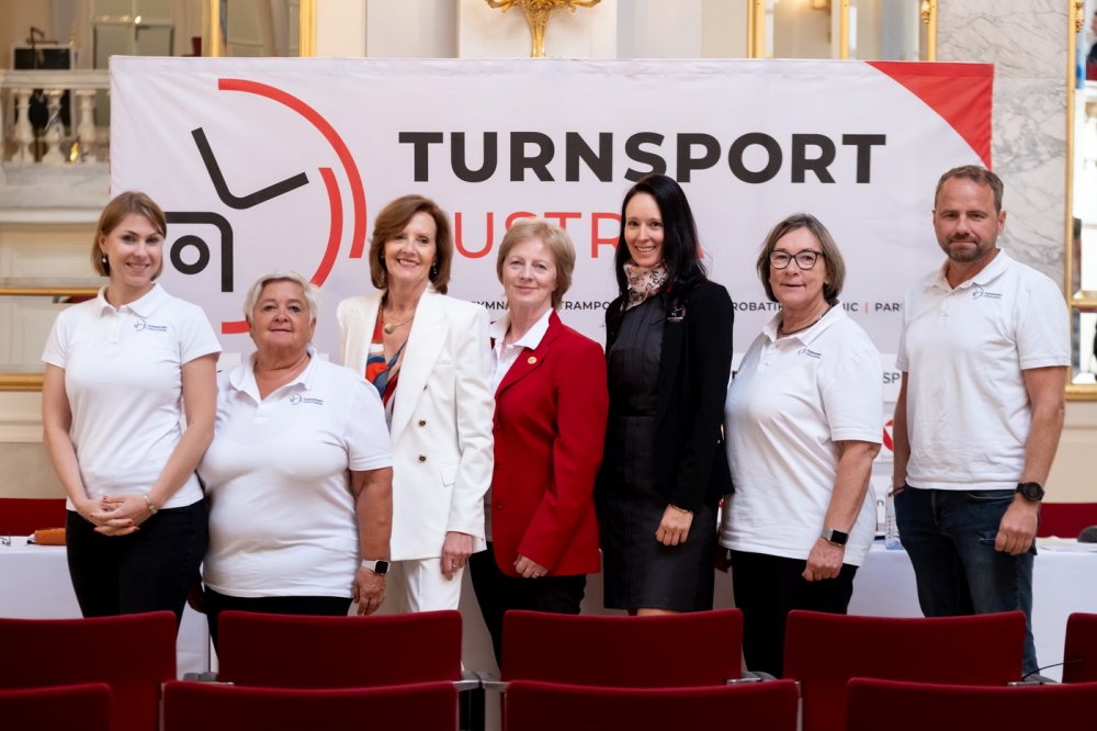 Ländle-Quintett im Turnsport Austria Vorstand