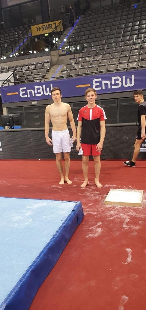 Auftakt in die Wettkampfsaison 2022 für Gino Vetter und David Bickel