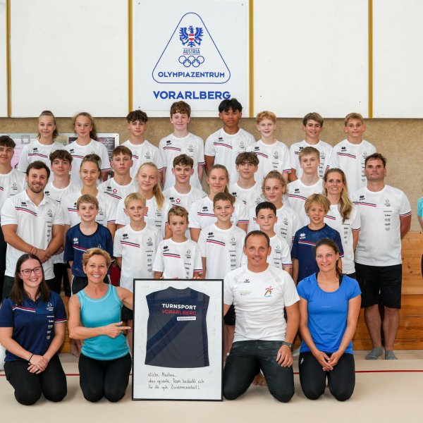 Ehrungen und Sportschnuppern im Kunstturnen beim Turnsport Vorarlberg
