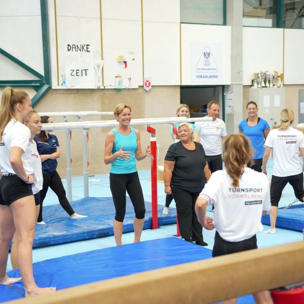Ehrungen und Sportschnuppern im Kunstturnen beim Turnsport Vorarlberg