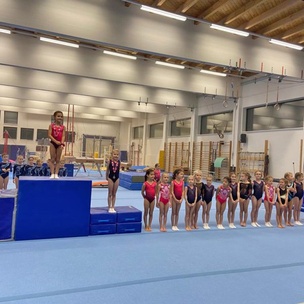 Saisonabschluss für die jüngsten Kaderturnerinnen