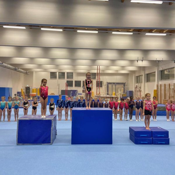 Saisonabschluss für die jüngsten Kaderturnerinnen