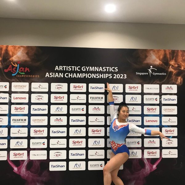 Javza Ochirsukh mit Talentprobe bei den Asien Games