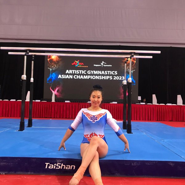 Javza Ochirsukh mit Talentprobe bei den Asien Games