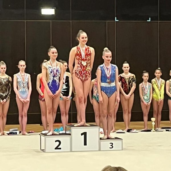 Erfolgreiche Gymnastinnen in Salzburg