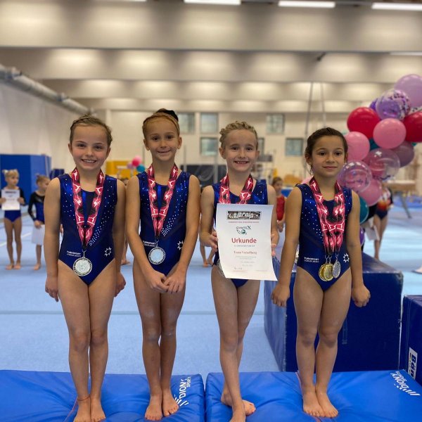 Gymtex Mini Team Cup der Kunstturnerinnen