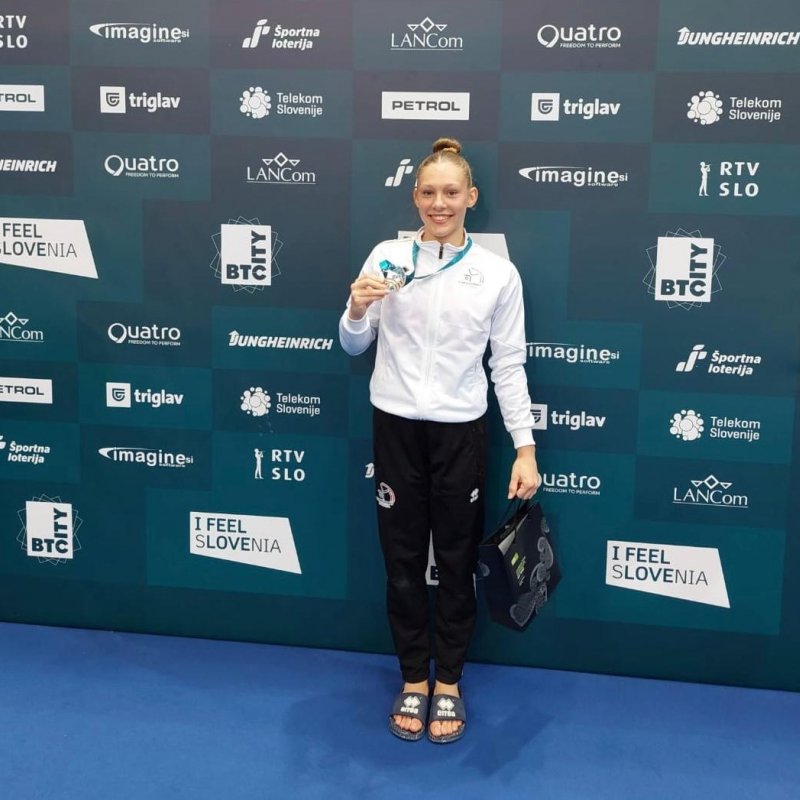 Weltcup-Bronze für Turnerin Leni Bohle in Koper