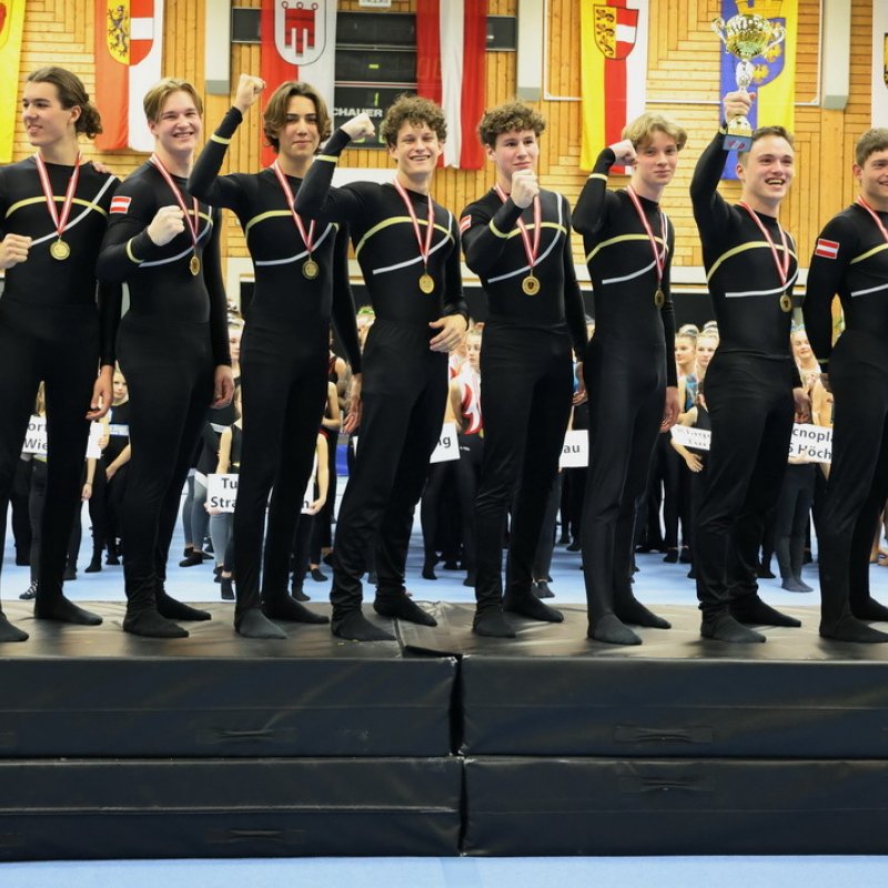 Ein Vorarlberger Fest bei den 21. Österreichischen Staatsmeisterschaften im Team-Turnen
