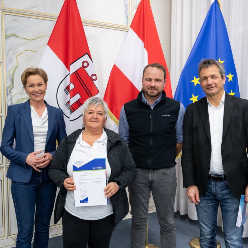 Rezertifizierung für Turnsport Vorarlberg